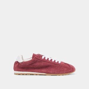 Dolce Vita Serena Burgundy and White Women's Sneakers